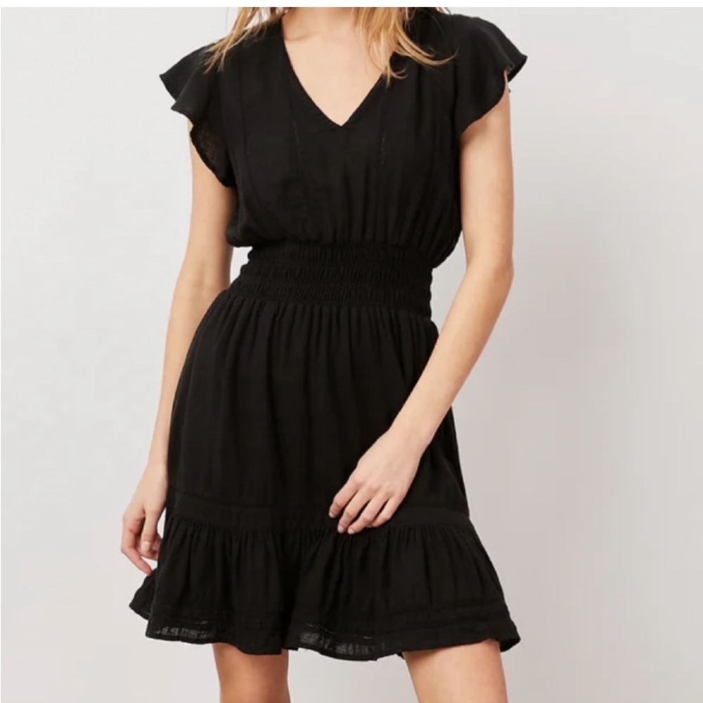 🖤 Rails “Tara” Mini Dress – Linen Blend ✨